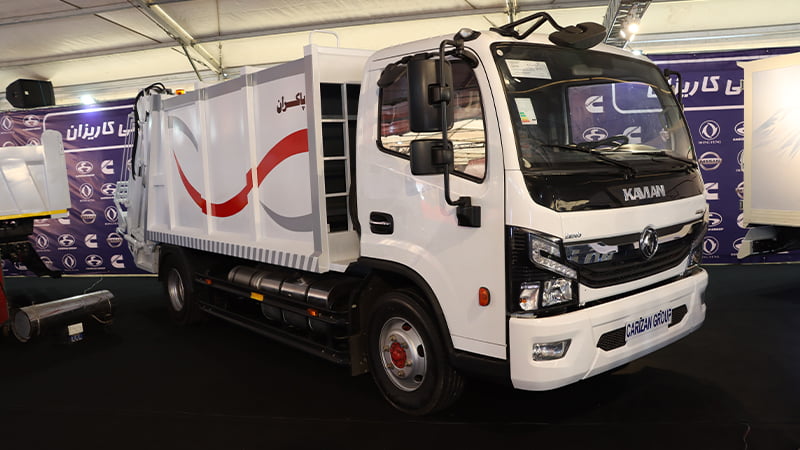 کامیونت K106 حمل زباله